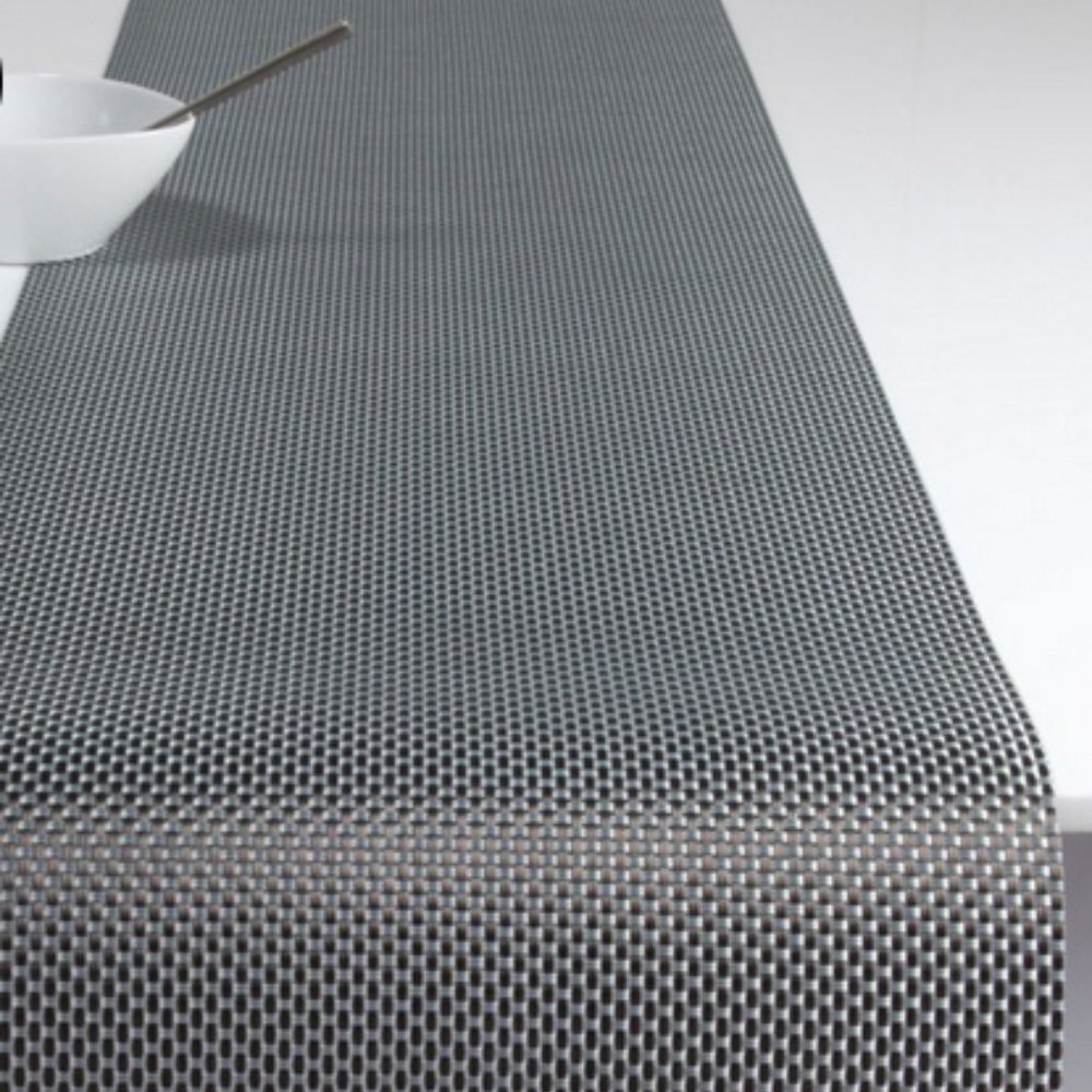 Chilewich Table Runner - Titanium - 14x54 - NWT